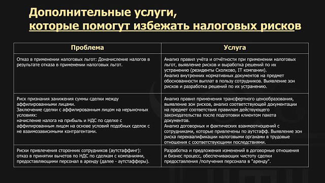 Налоговый консалтинг
